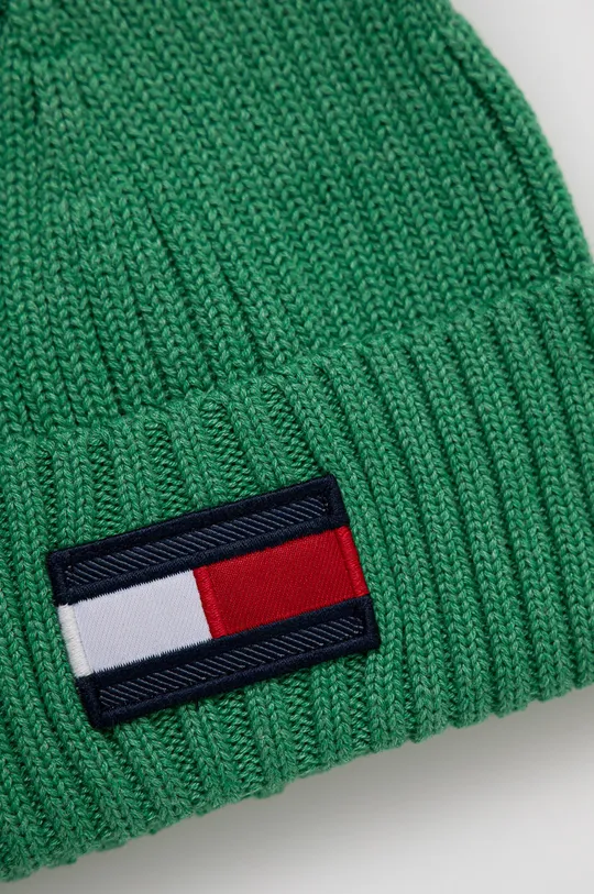 Дитяча шапка Tommy Hilfiger зелений