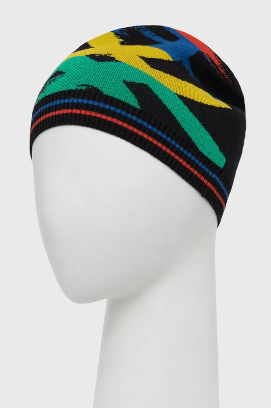 Дитяча бавовняна шапка United Colors of Benetton чорний