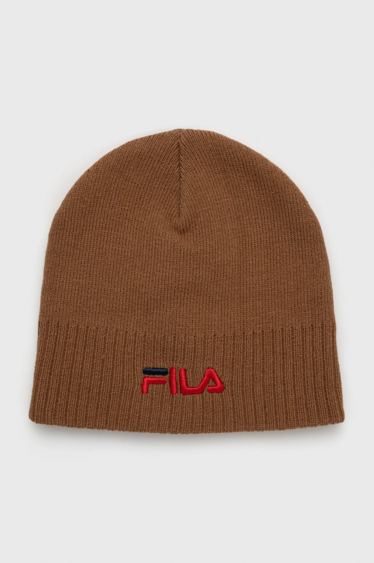 Дитяча шапка Fila коричневий