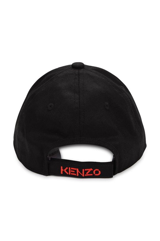 Детска шапка с козирка Kenzo Kids черен