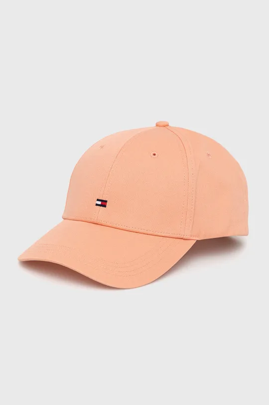πορτοκαλί Βαμβακερό καπέλο Tommy Hilfiger Ανδρικά