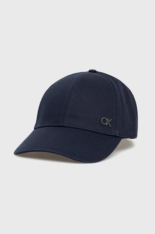 σκούρο μπλε Βαμβακερό καπέλο Calvin Klein Ανδρικά