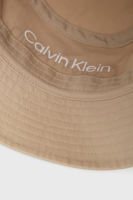 Bavlnený klobúk Calvin Klein Pánsky