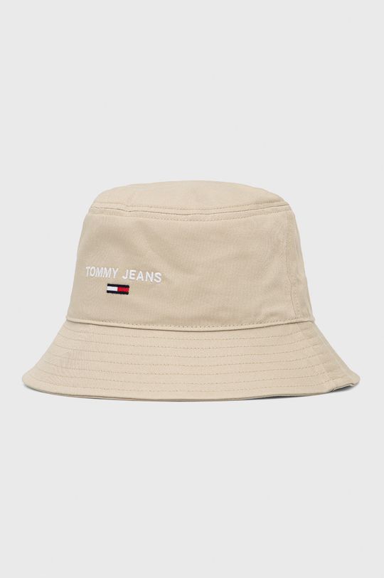 piaskowy Tommy Jeans kapelusz bawełniany AM0AM08494.9BYY Męski