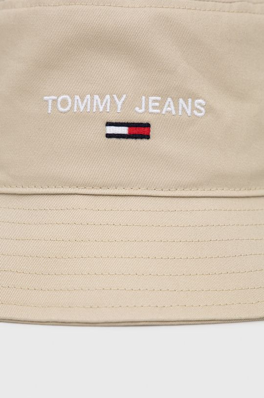 Bavlněná čepice Tommy Jeans písková