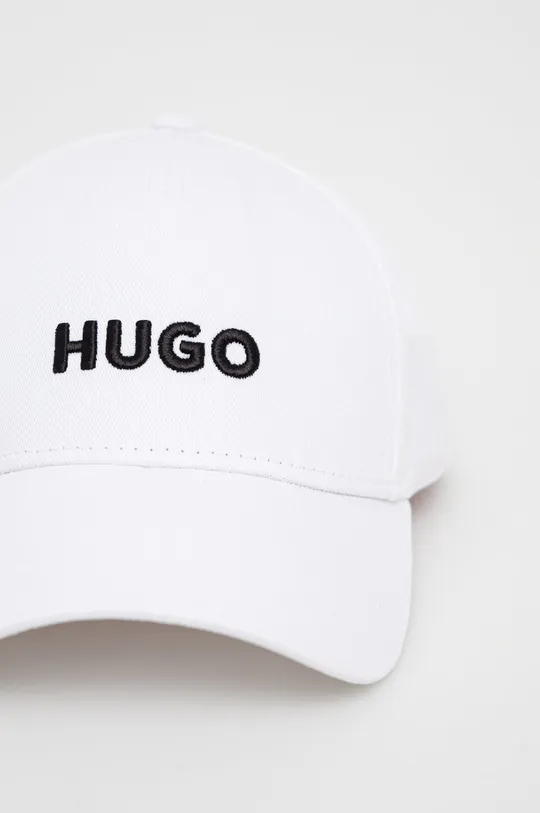 HUGO czapka biały