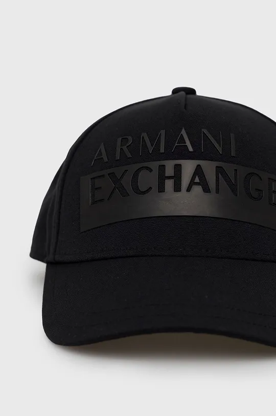 Кепка Armani Exchange чорний