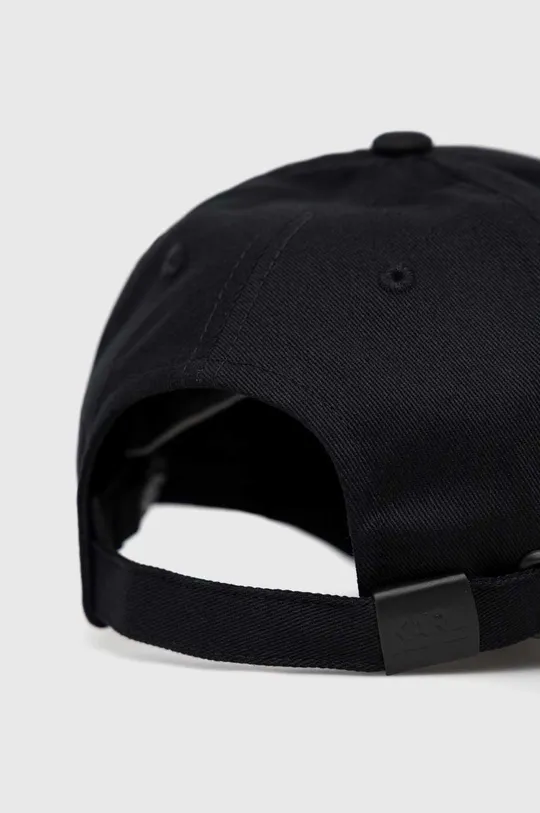 Karl Lagerfeld czapka z daszkiem Materiał zasadniczy: 98 % Bawełna, 2 % Elastan, Podszewka: 100 % Poliester