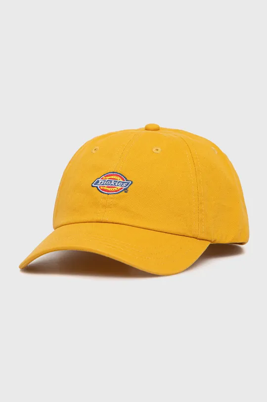 κίτρινο Βαμβακερό καπέλο του μπέιζμπολ Dickies Ανδρικά