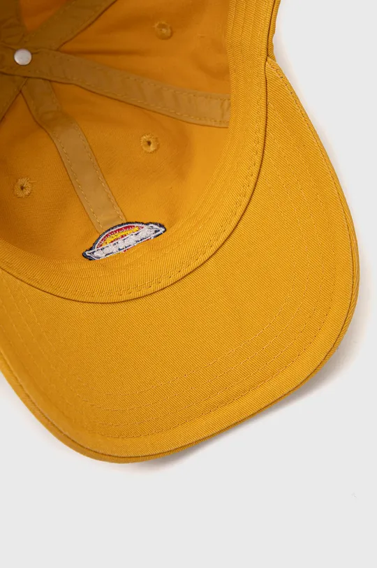 κίτρινο Βαμβακερό καπέλο του μπέιζμπολ Dickies