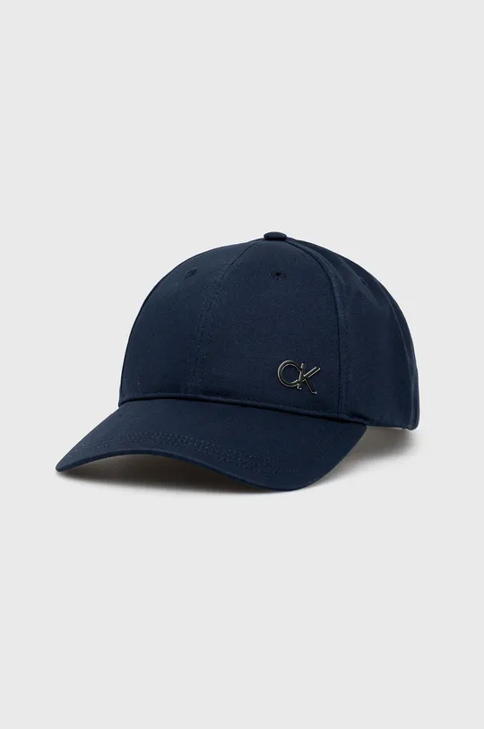 σκούρο μπλε Βαμβακερό καπέλο Calvin Klein Ανδρικά