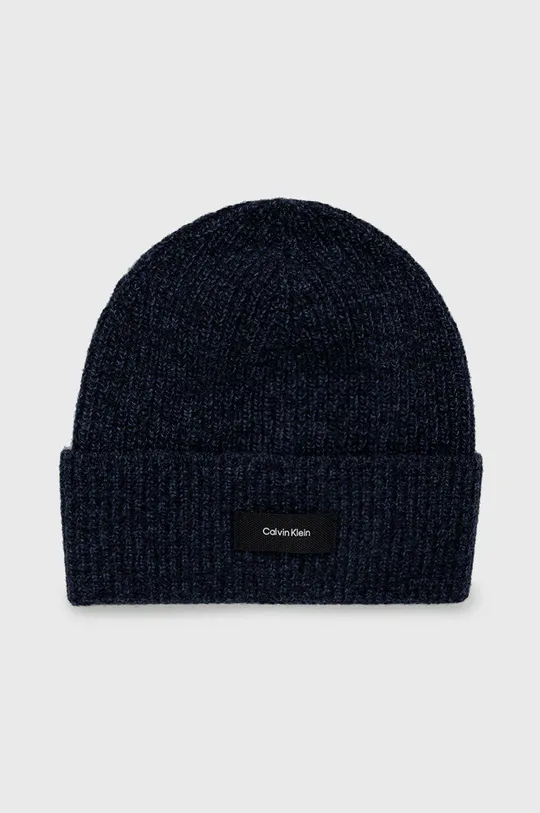 темно-синій Вовняна шапка Calvin Klein Чоловічий