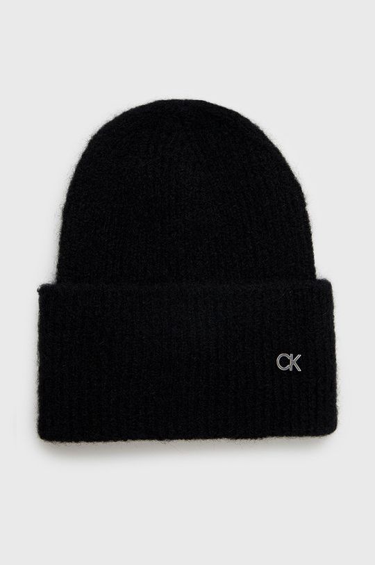 černá Vlněný klobouk Calvin Klein Pánský