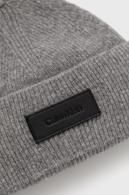 Vlněný klobouk Calvin Klein  80% Vlna, 20% Polyamid