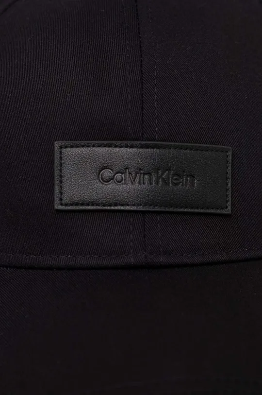 Calvin Klein pamut baseball sapka fekete
