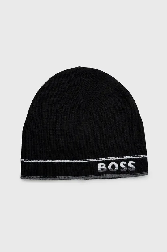 чёрный Шерстяная шапка BOSS Boss Athleisure Мужской