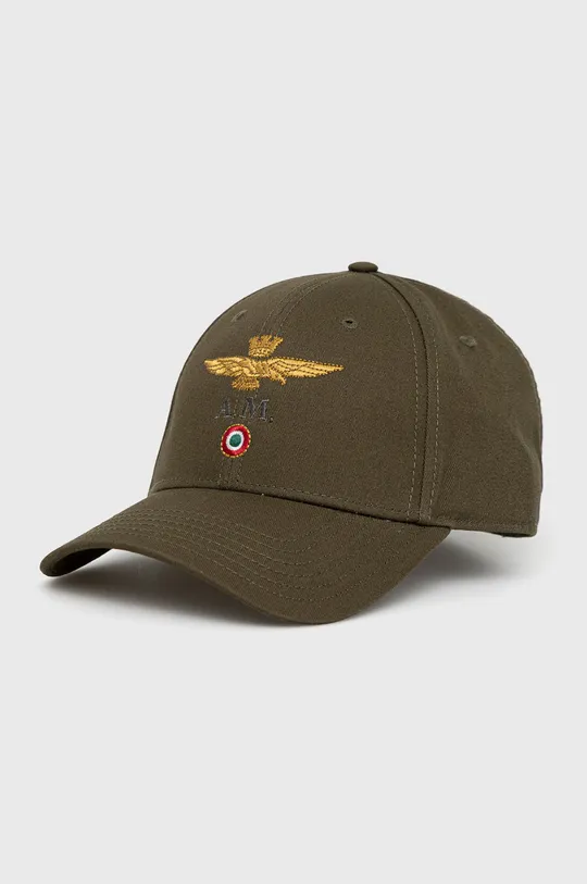 πράσινο Βαμβακερό καπέλο Aeronautica Militare Ανδρικά