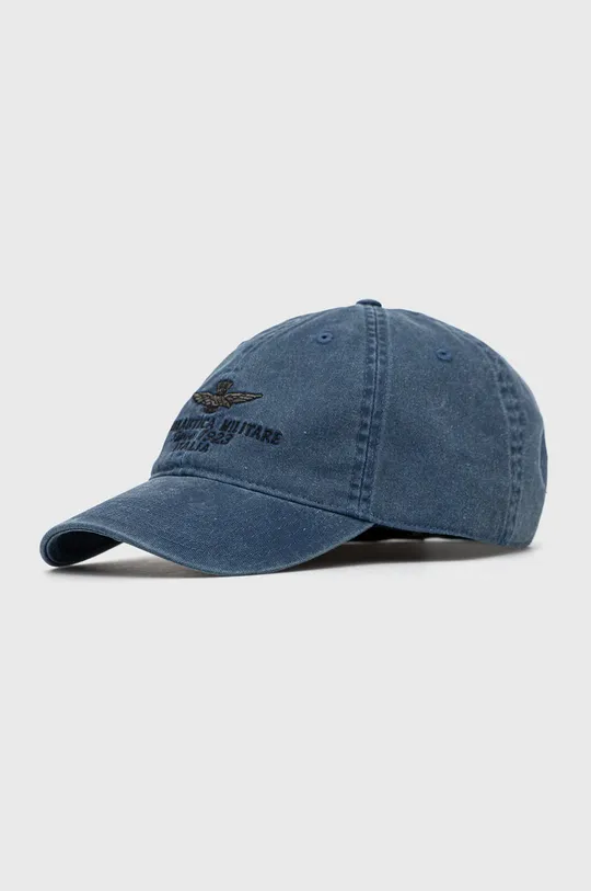 σκούρο μπλε Βαμβακερό καπέλο του μπέιζμπολ Aeronautica Militare Ανδρικά