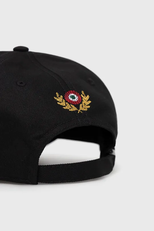 Βαμβακερό καπέλο του μπέιζμπολ Aeronautica Militare μαύρο