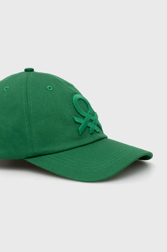 United Colors of Benetton czapka bawełniana 100 % Bawełna