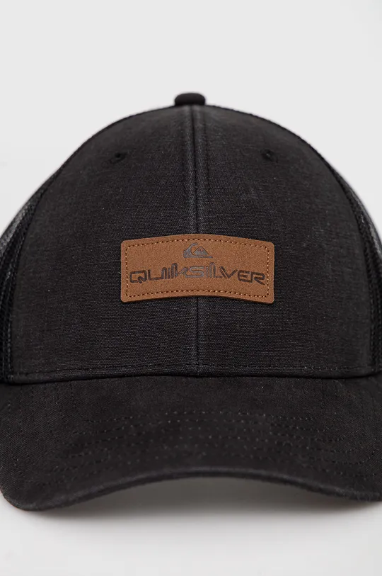 Quiksilver czapka z daszkiem AQYHA05096 czarny SS24