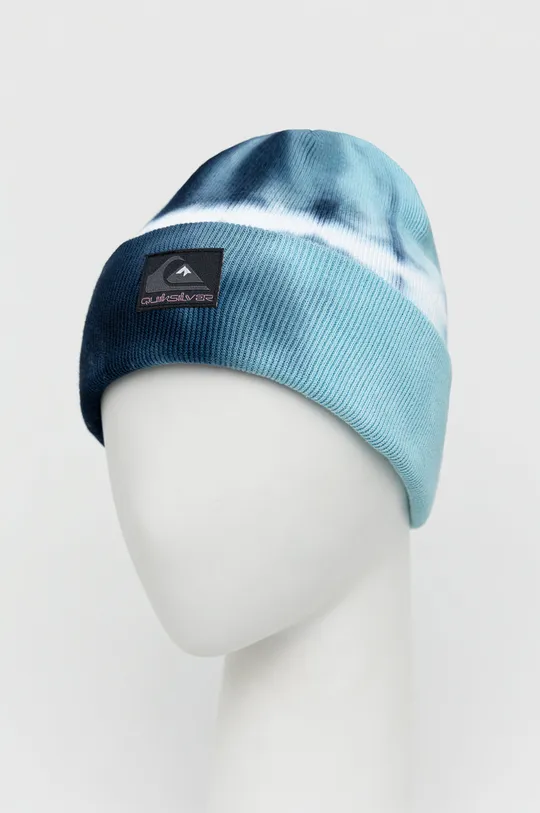 Βαμβακερό καπέλο Quiksilver μπλε