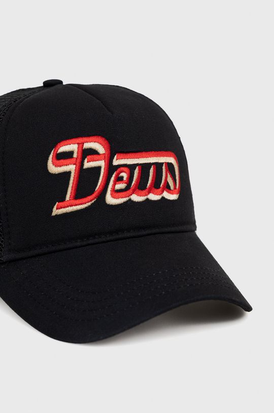 Deus Ex Machina czapka z daszkiem czarny