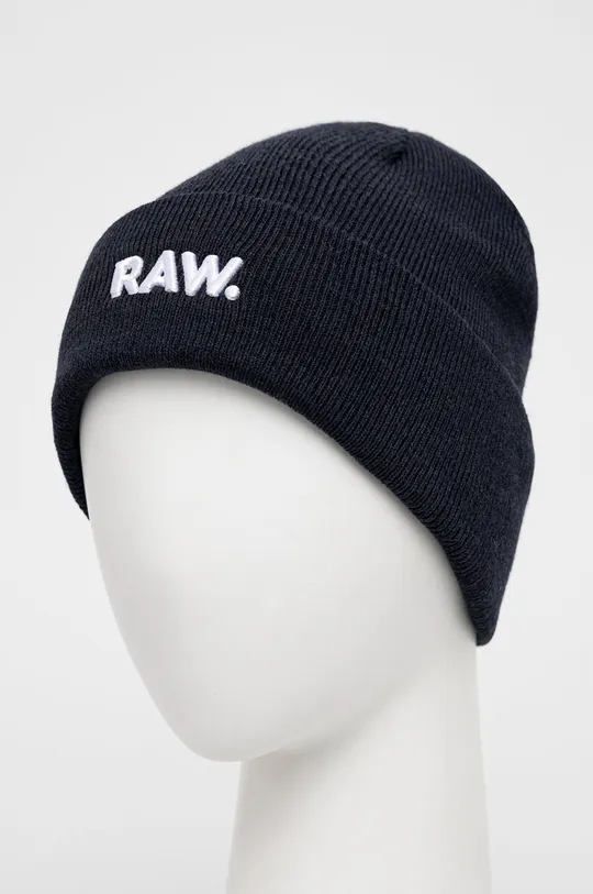 G-Star Raw czapka granatowy