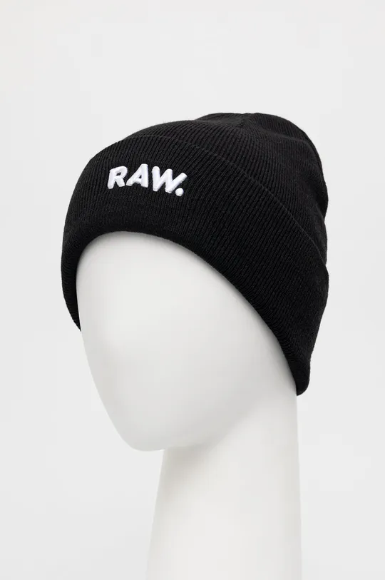 G-Star Raw czapka czarny