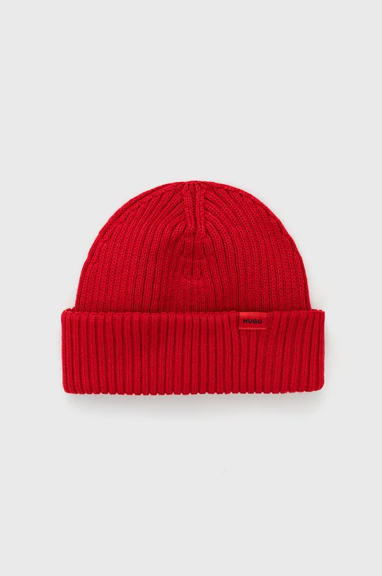 κόκκινο Καπέλο HUGO Ανδρικά