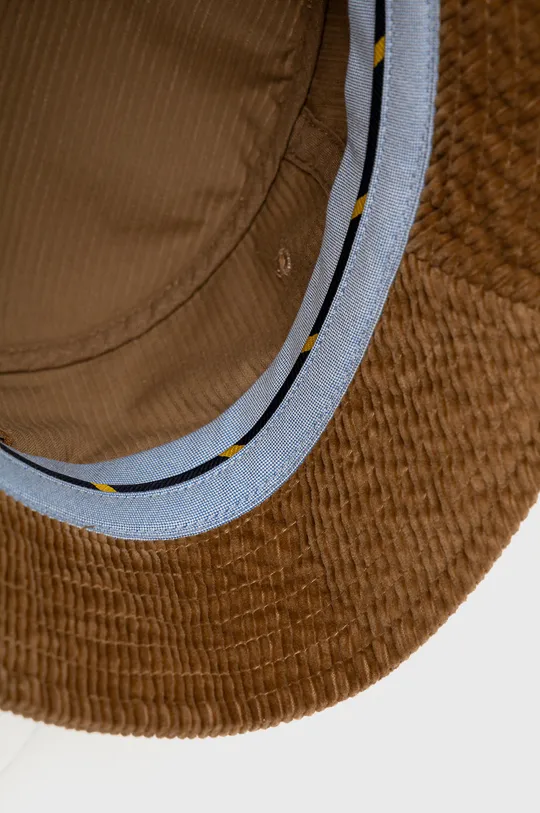 hnedá Štruksový klobúk Polo Ralph Lauren