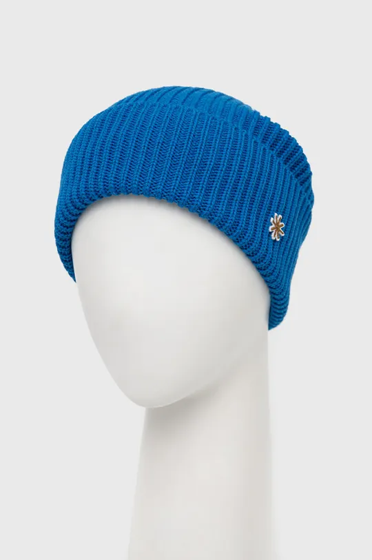 Шерстяная шапка Manuel Ritz голубой