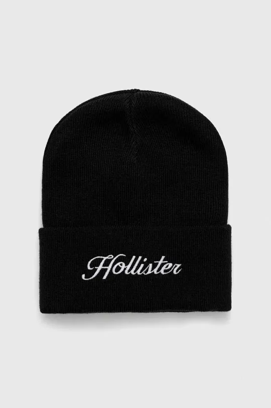 czarny Hollister Co. czapka i rękawiczki