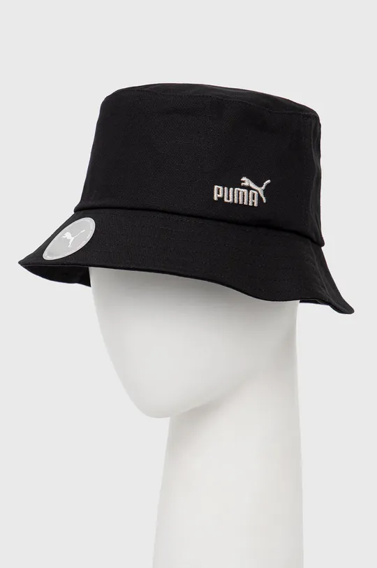 czarny Puma kapelusz bawełniany Unisex