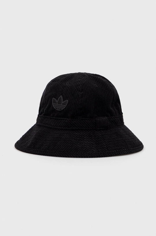 črna Klobuk iz rebrastega žameta adidas Originals Unisex