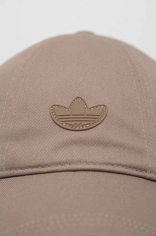 adidas Originals czapka bawełniana pszeniczny
