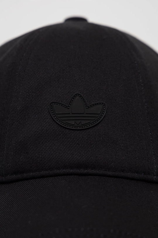 Bavlnená čiapka adidas Originals čierna