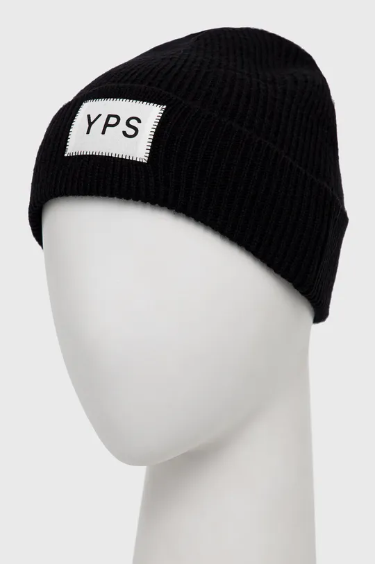Young Poets Society czapka z domieszką wełny Noa logo 224 50 % Nylon, 35 % Wełna, 15 % Akryl