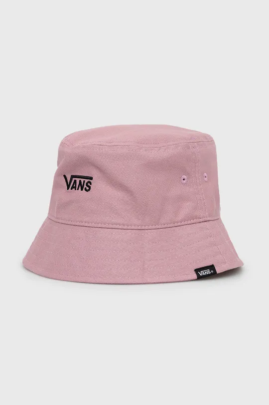 ružová Bavlnený klobúk Vans Unisex