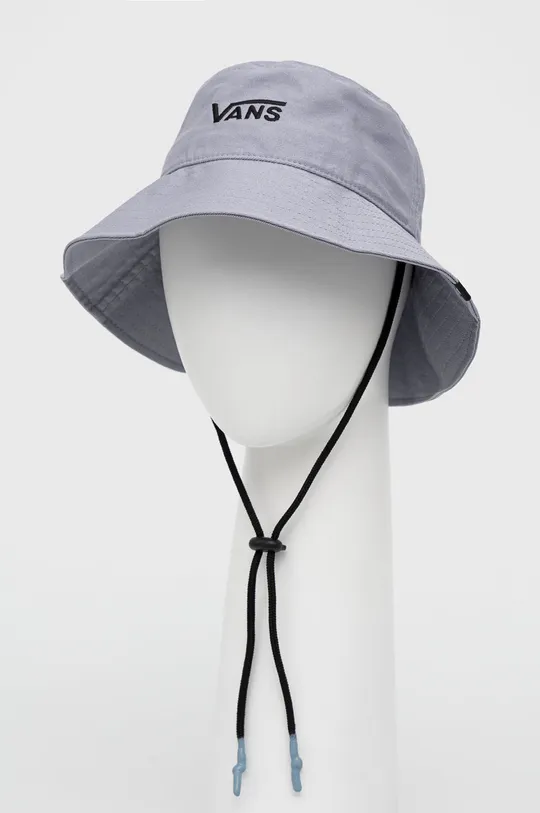modrá Bavlnený klobúk Vans Unisex