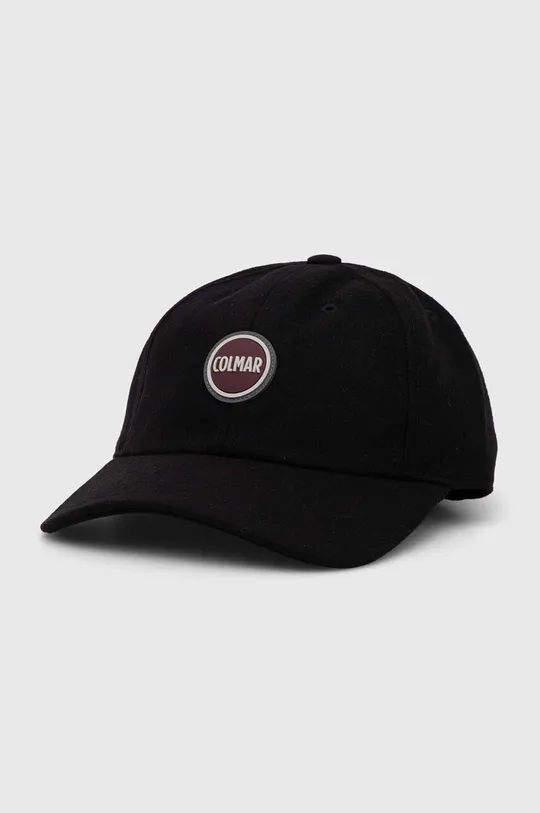 czarny Colmar czapka z daszkiem wełniana Unisex