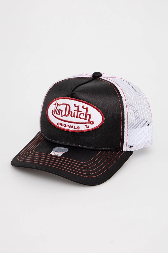 czarny Von Dutch czapka z daszkiem Unisex