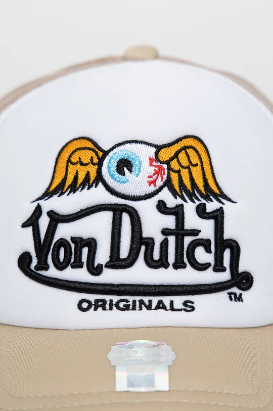 Von Dutch czapka z daszkiem beżowy