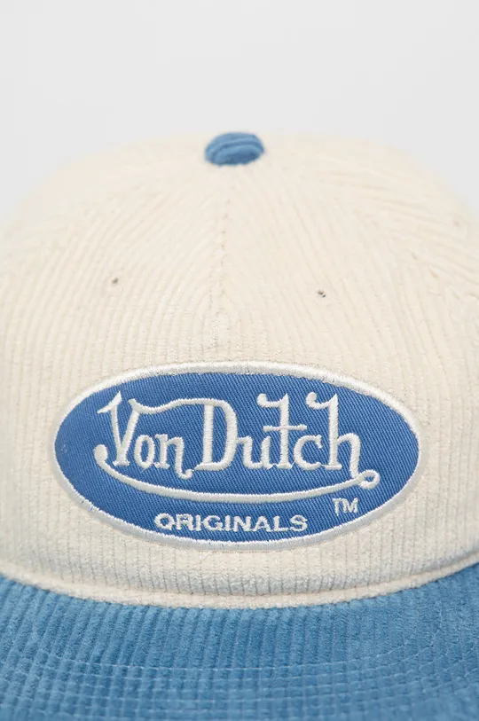 Βαμβακερό καπέλο του μπέιζμπολ Von Dutch μπλε
