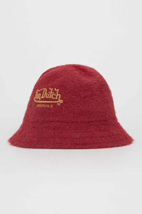 czerwony Von Dutch kapelusz Unisex