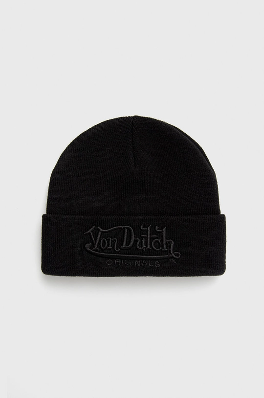 czarny Von Dutch czapka Unisex