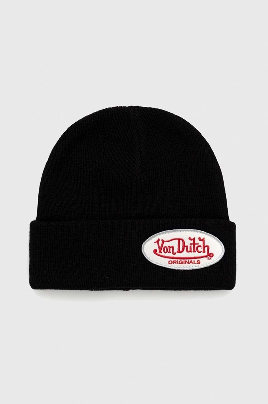 czarny Von Dutch czapka Unisex