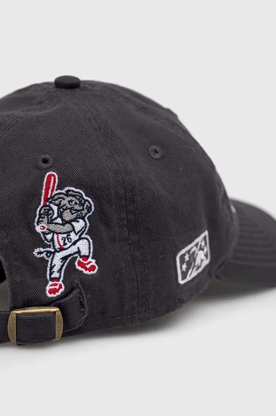 Βαμβακερό καπέλο του μπέιζμπολ New Era γκρί