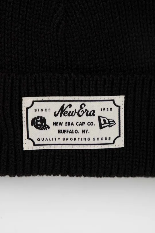 New Era berretto in misto lana nero