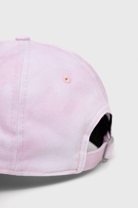 New Era czapka z daszkiem bawełniana różowy